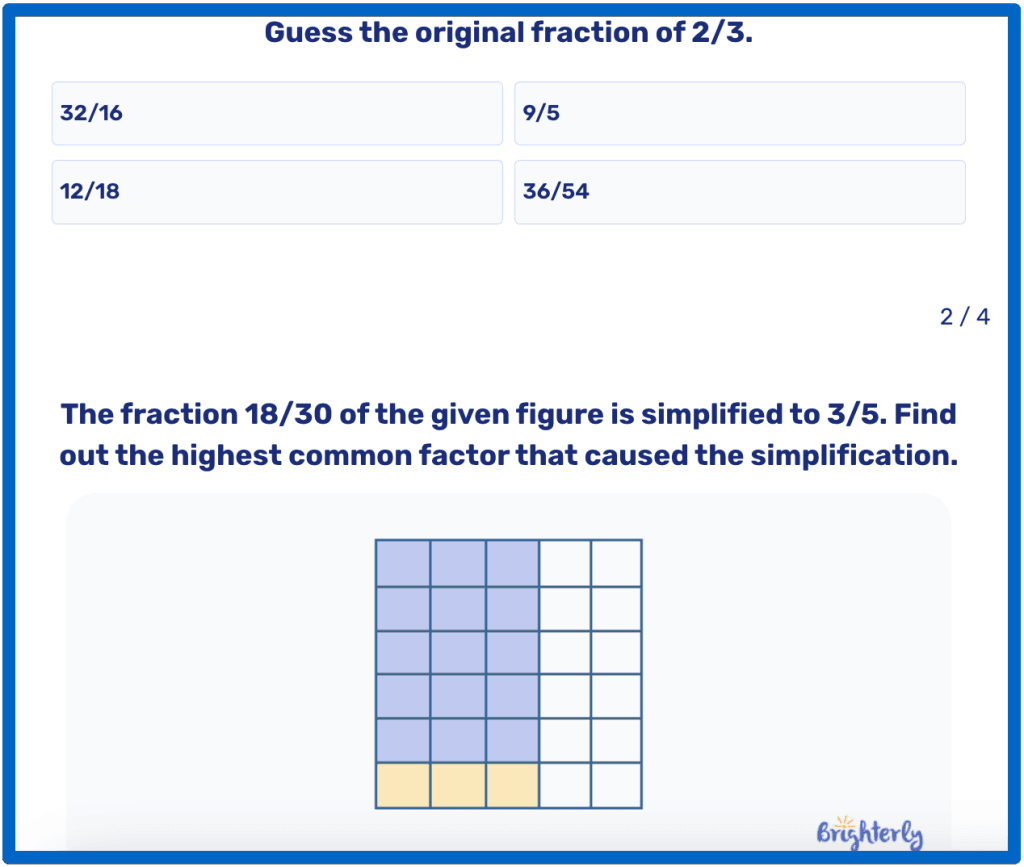 Comparing Fractions Worksheet 4th Grade-2