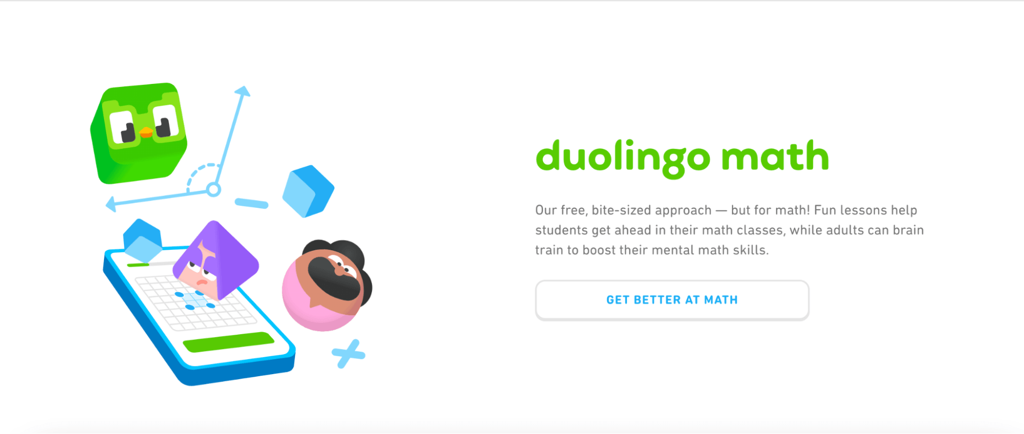 #1 Duolingo: Best math learning app
