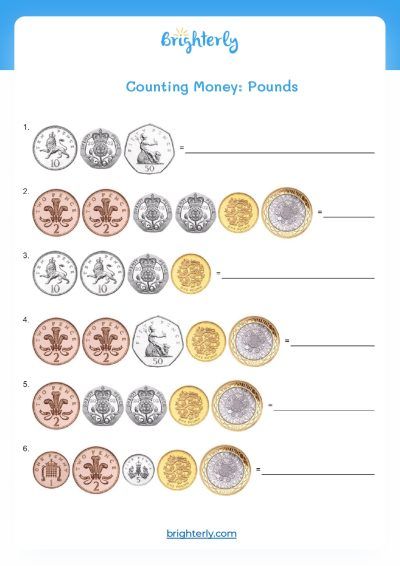 Money Counting Worksheet