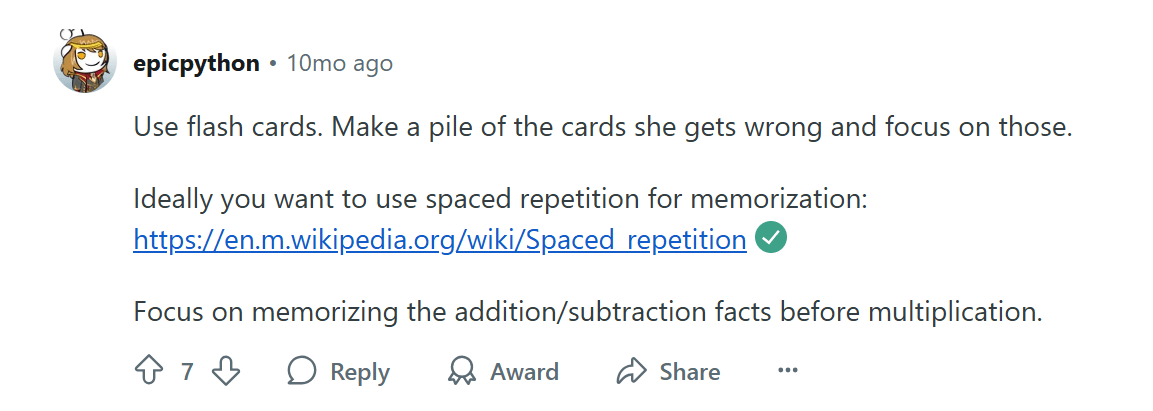 #9 Learn multiplication tables fast by adopting an interactive approach