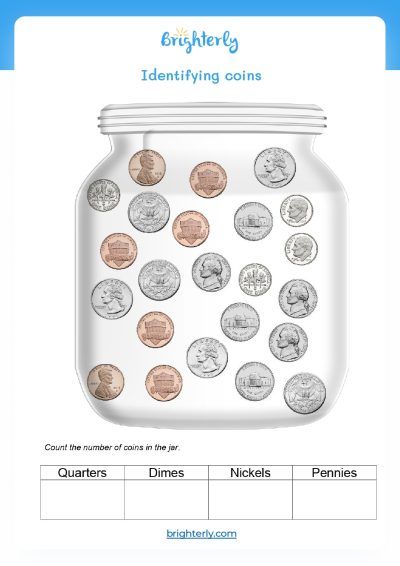 Free Money Worksheets For Kindergarten