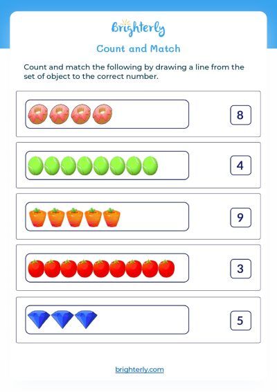 Kindergarten Number Writing Worksheets