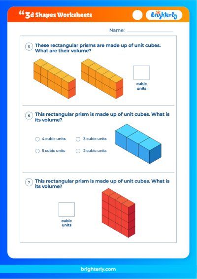 3D Shapes Printables