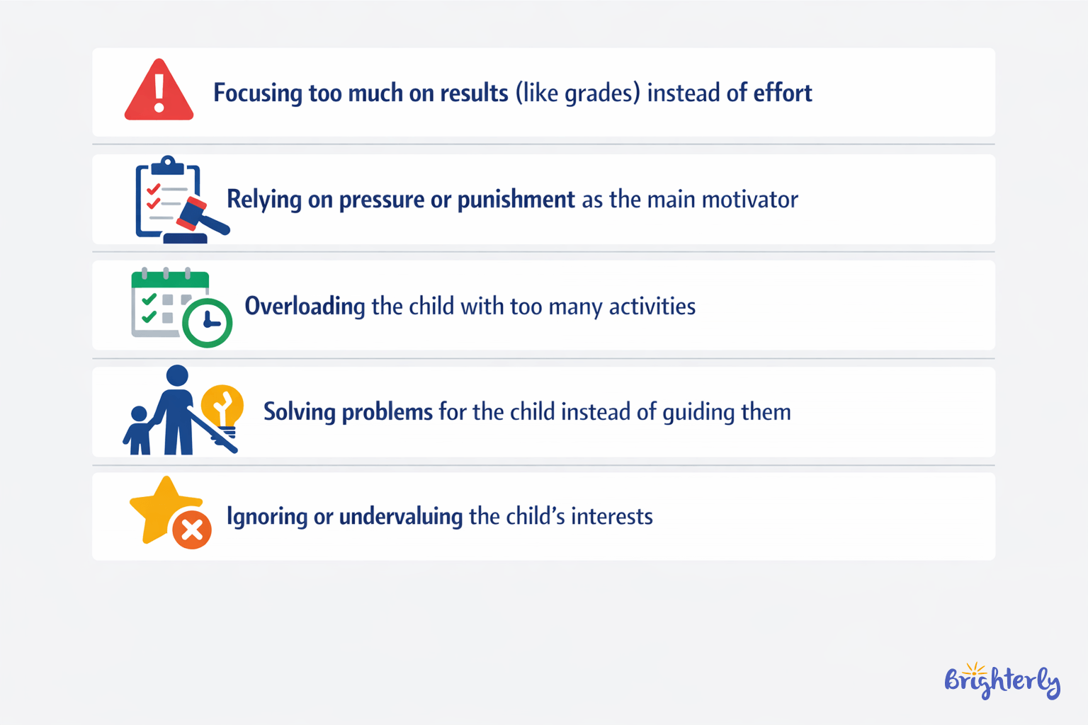 Common Mistakes Parents Make