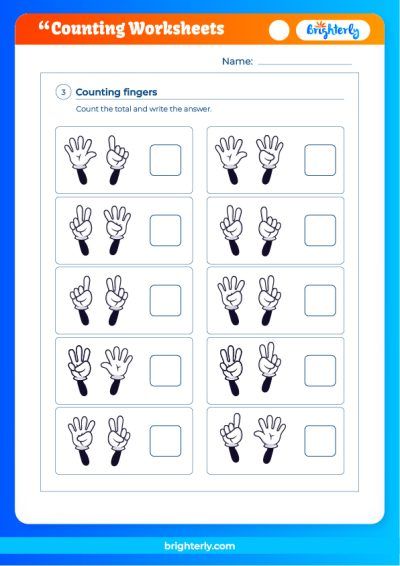 Math Counting Worksheets