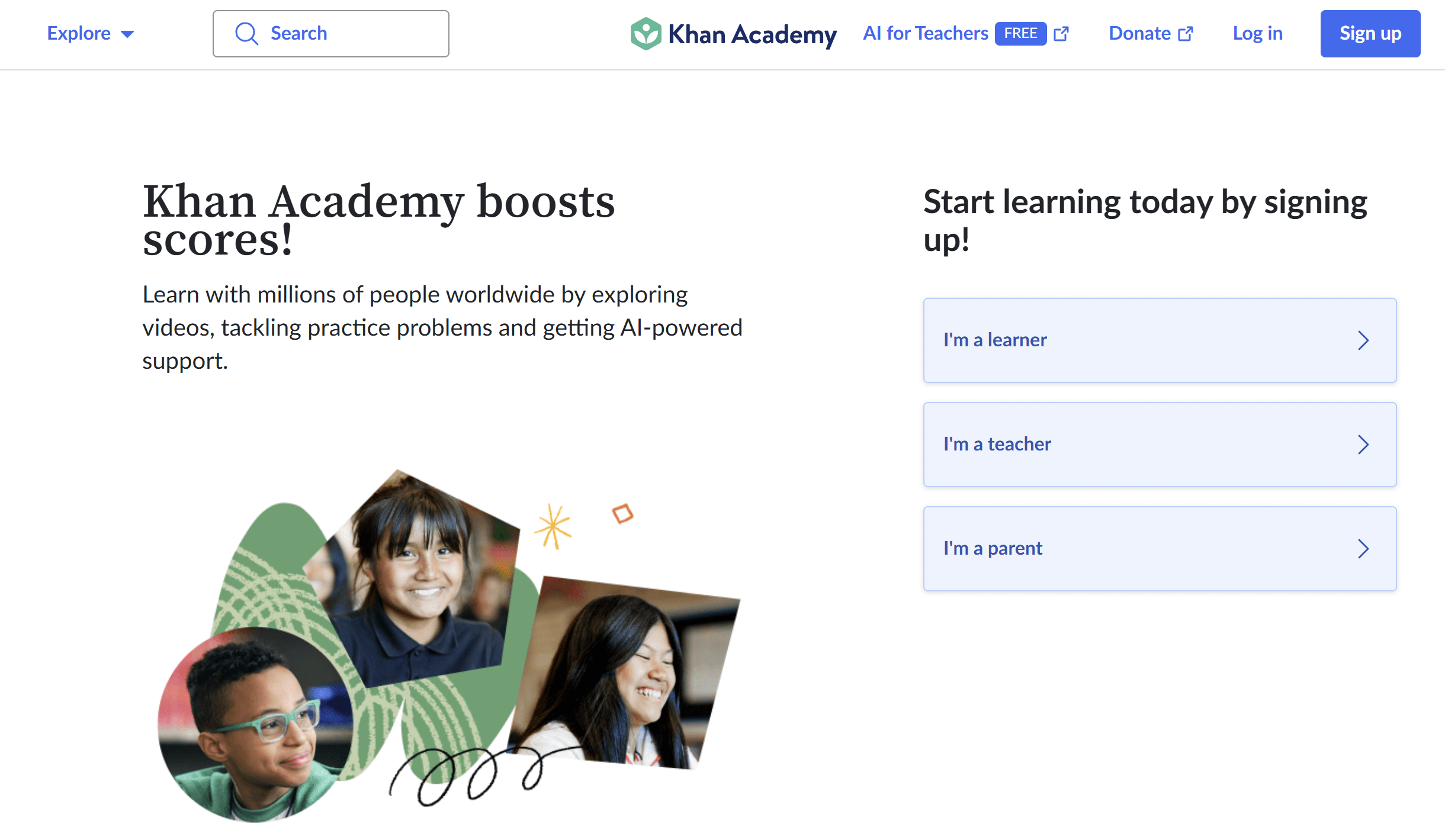 #8 Khan Academy math intervention program