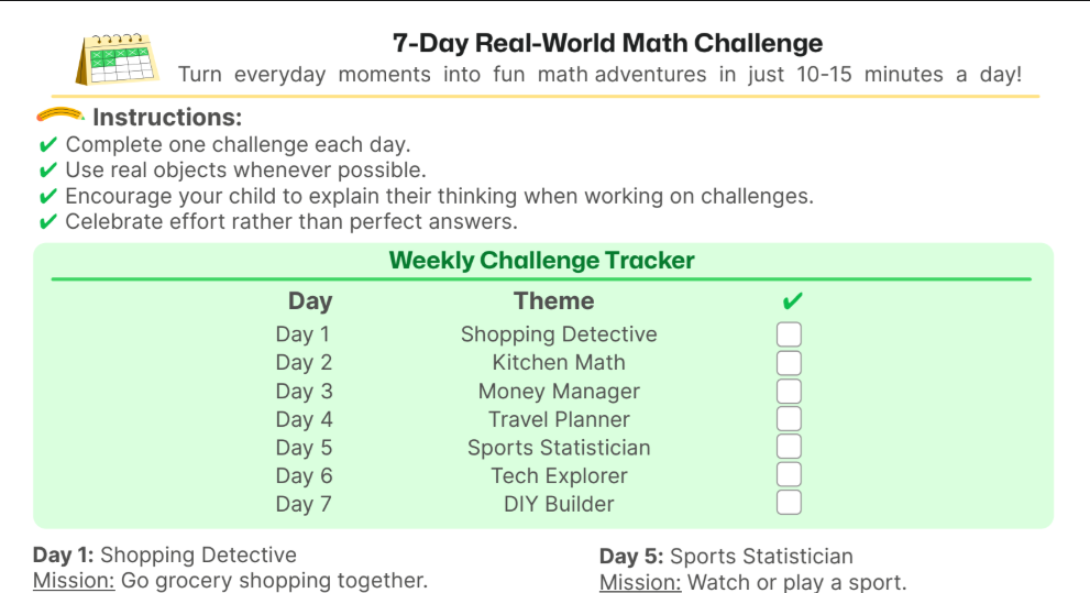 Practice Real-World Math Problems