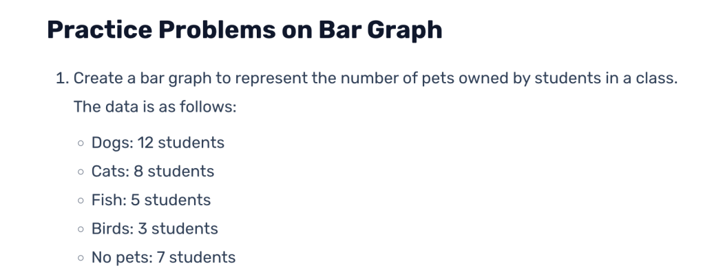 Bar graph worksheet PDF: Practice with ease!