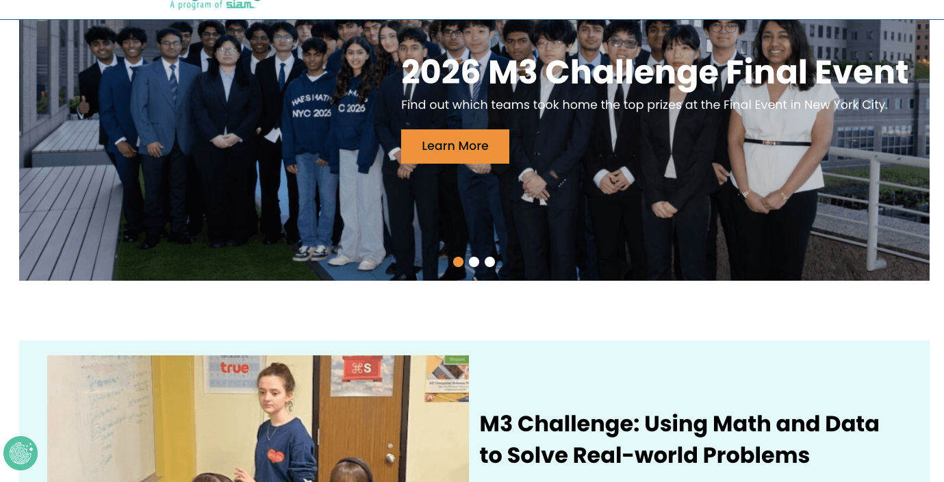 M3 Challenge: MathWorks Math Modeling Challenge