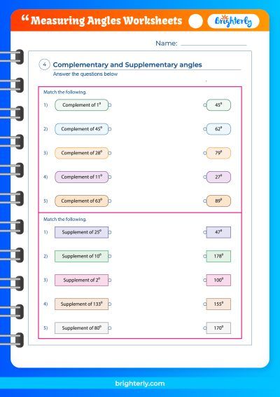 Measuring And Constructing Angles Worksheets