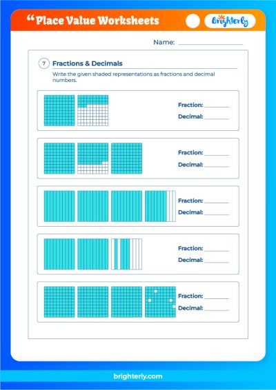 Place Value Worksheets With Answers