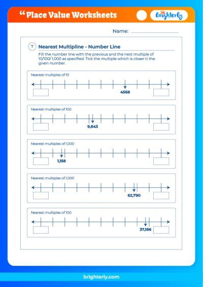 Place Value Worksheets PDF