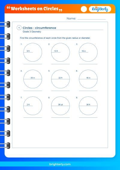 Circle Shape Worksheet