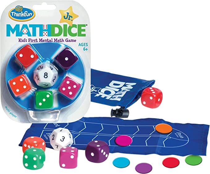 Junior Game Thinkfun Math Dice