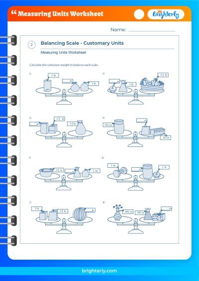 Non Standard Units Of Measurement Worksheets