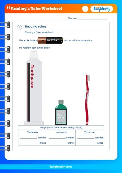 Reading A Metric Ruler Worksheet