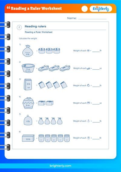 Ruler Practice Worksheet