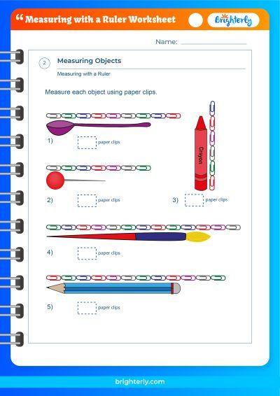 Measuring With Ruler Worksheet