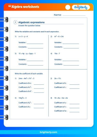 6th Grade Algebra Word Problems Worksheet