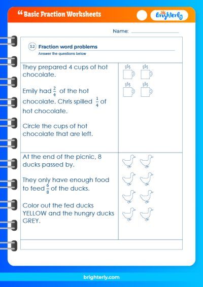 Fractions Basics Worksheets