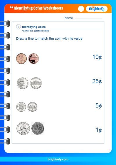 Coins Worksheets