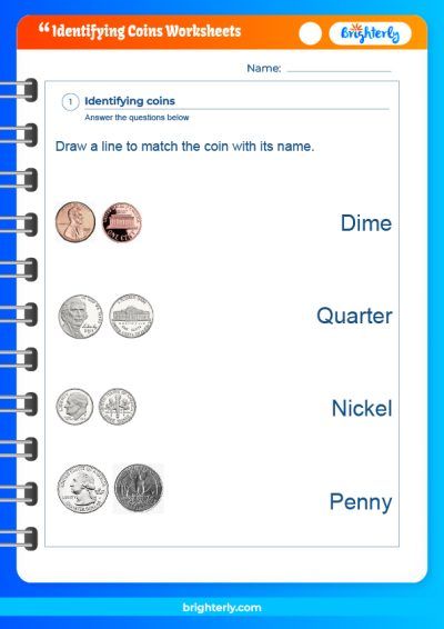 Coins Worksheet