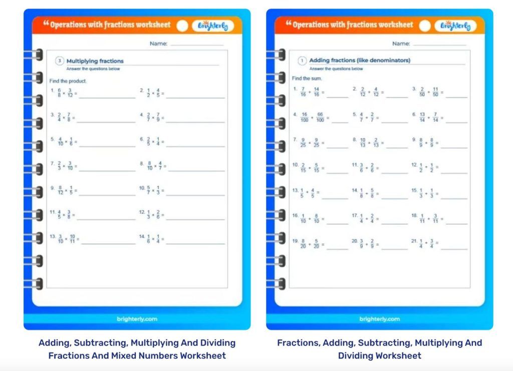 multiplying fractions