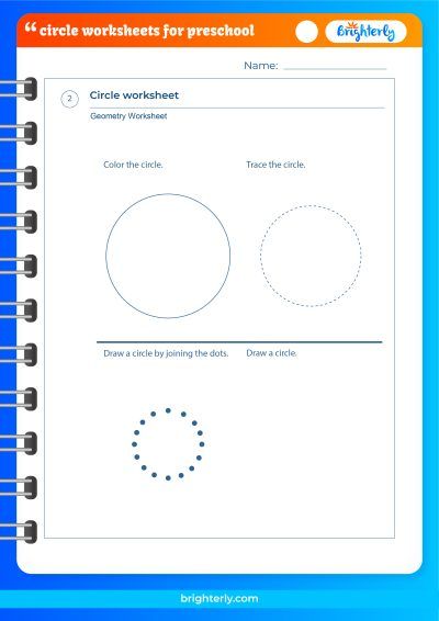 Circle Worksheets For Preschool