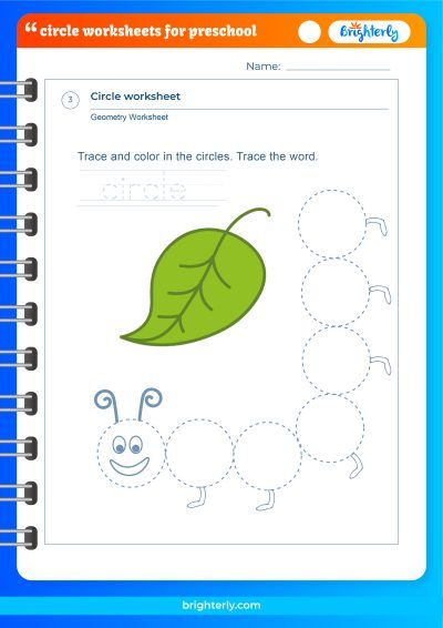 Circle Worksheets Preschool