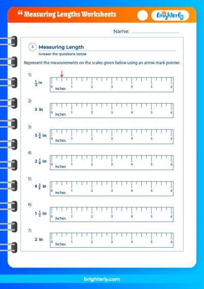 Measuring Metric Length Worksheets