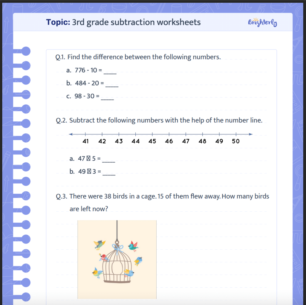 Use Brighterly worksheets for preparation