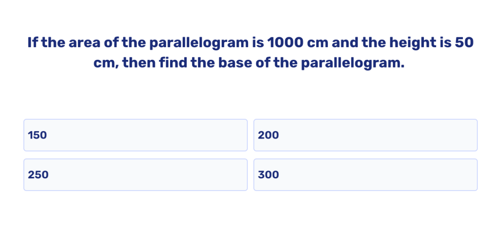 Special parallelograms worksheets: Practice