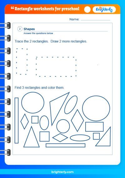 Rectangle Worksheets