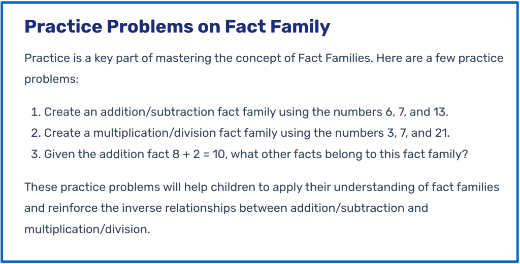2nd grade math facts worksheets and tests
