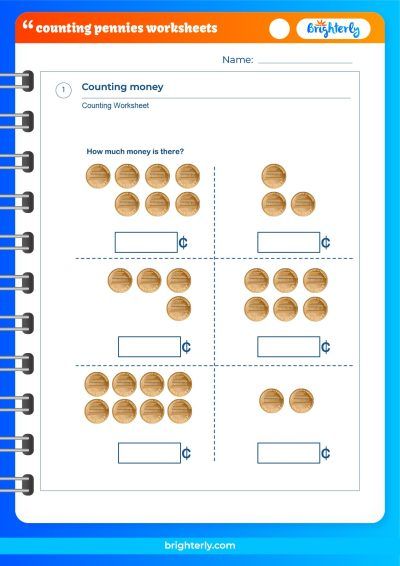 Counting Dimes Nickels and Pennies Worksheet