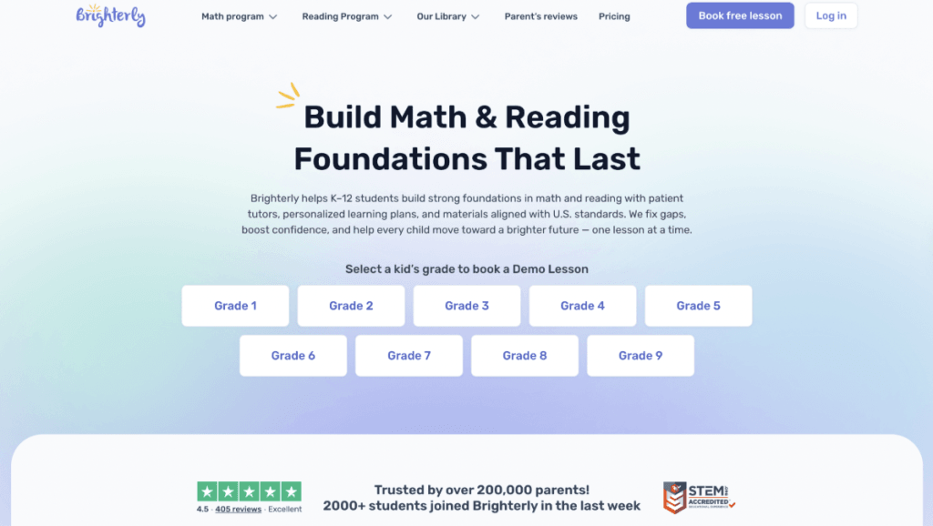 Virtual classroom rules for elementary students on e-learning platforms like Brighterly