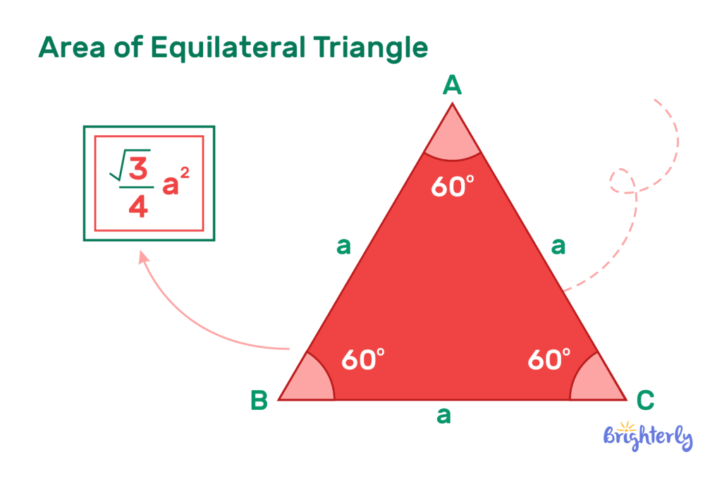 Equilateral triangle formulas