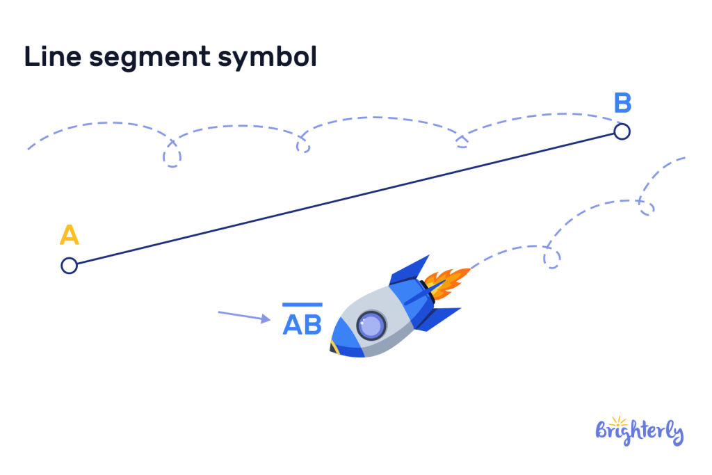 Line segment symbol