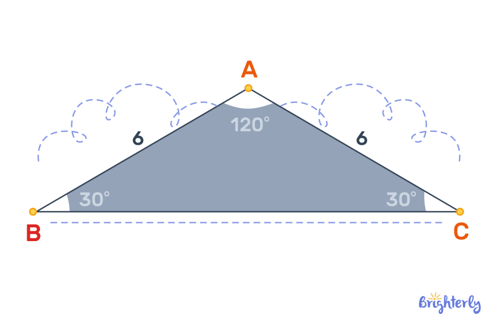 What does an obtuse scalene triangle look like 3