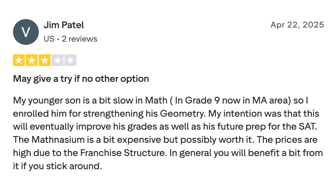 Kumon vs Mathnasium vs Brighterly Reddit And Trustpilot
