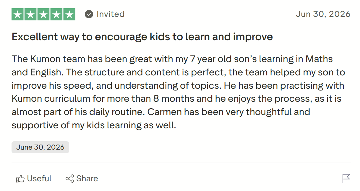 Kumon Reviews