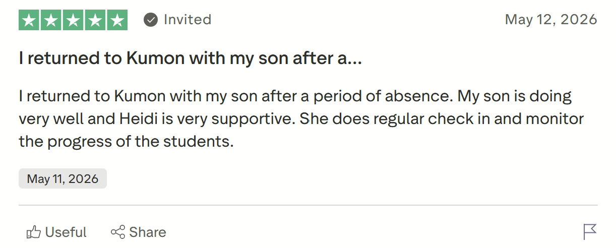 Kumon Reviews