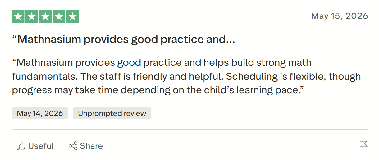Mathnasium Reviews