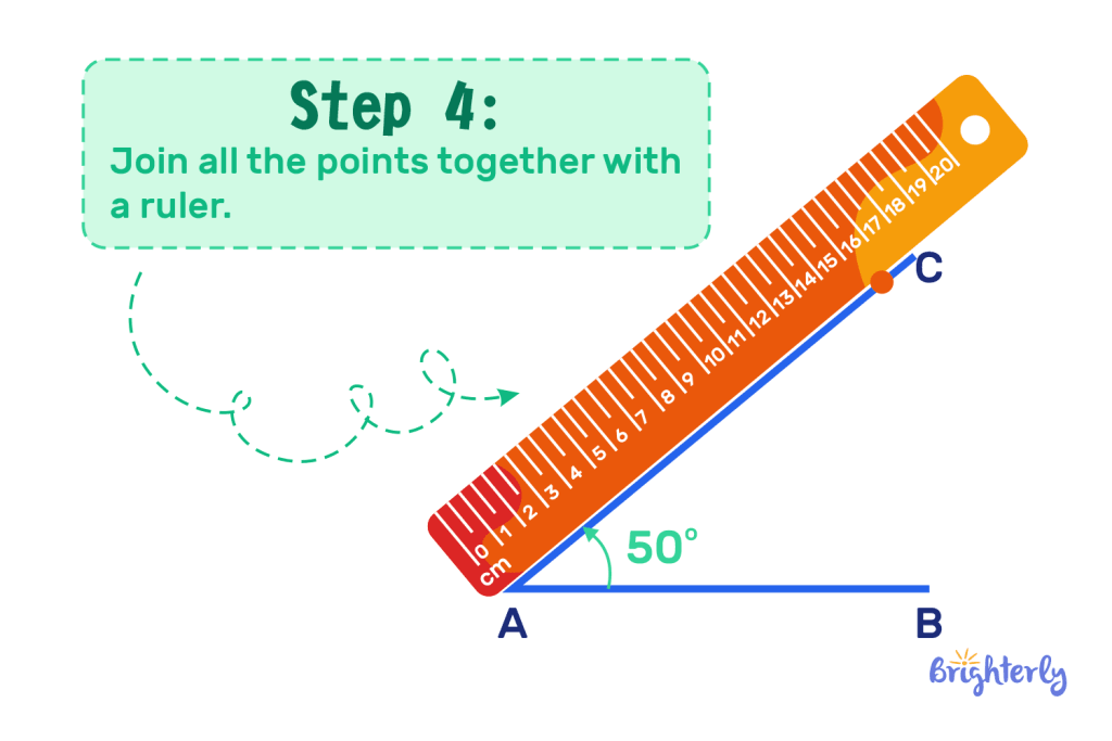 How Do You Draw an Angle Using a Protractor 10