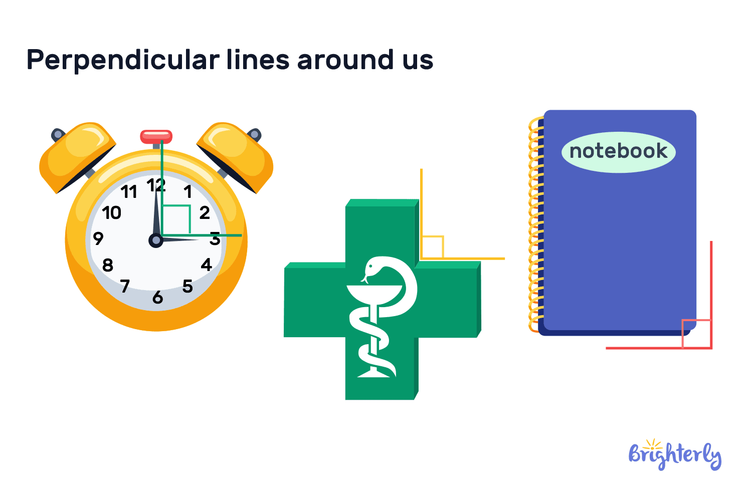 Perpendicular lines examples