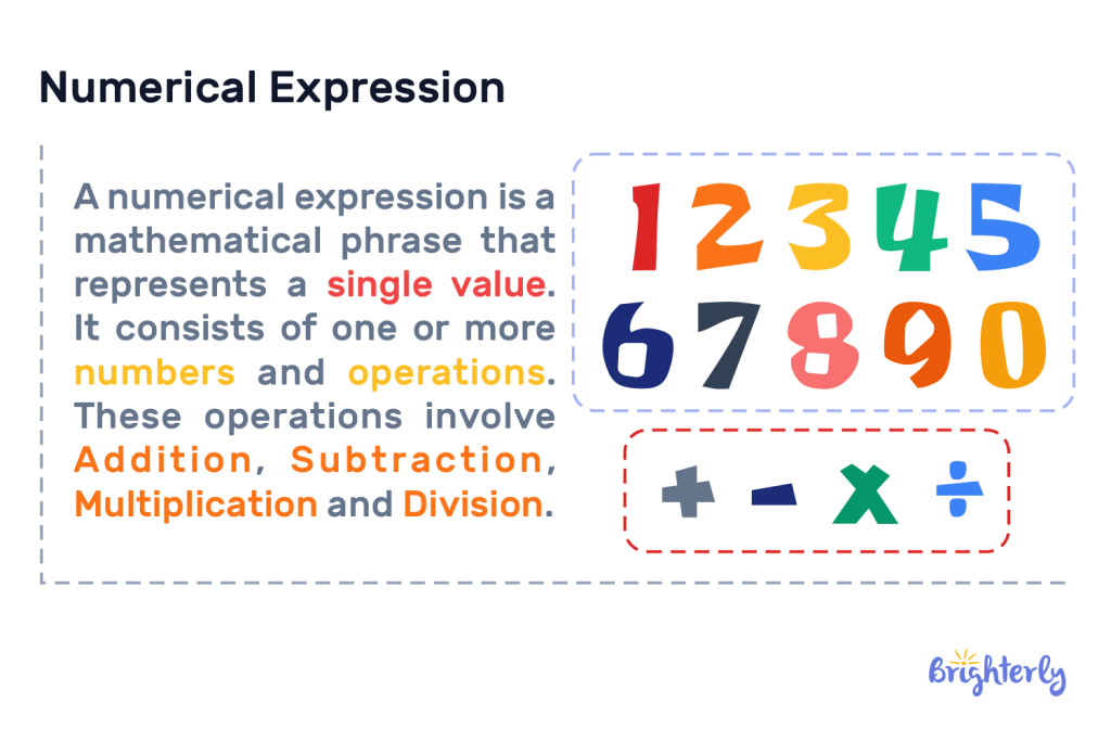 What is a numerical expression 1