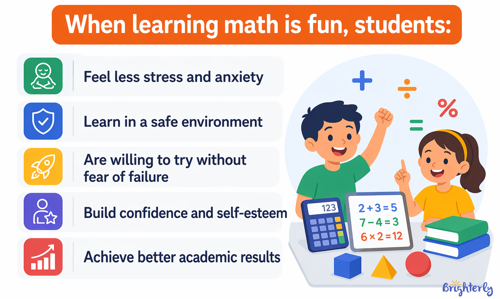 Why Making Math Fun Matters for Learning