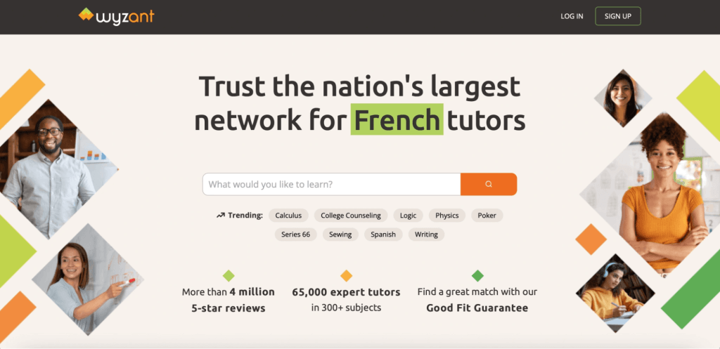 Best math tutoring service #2: Wyzant