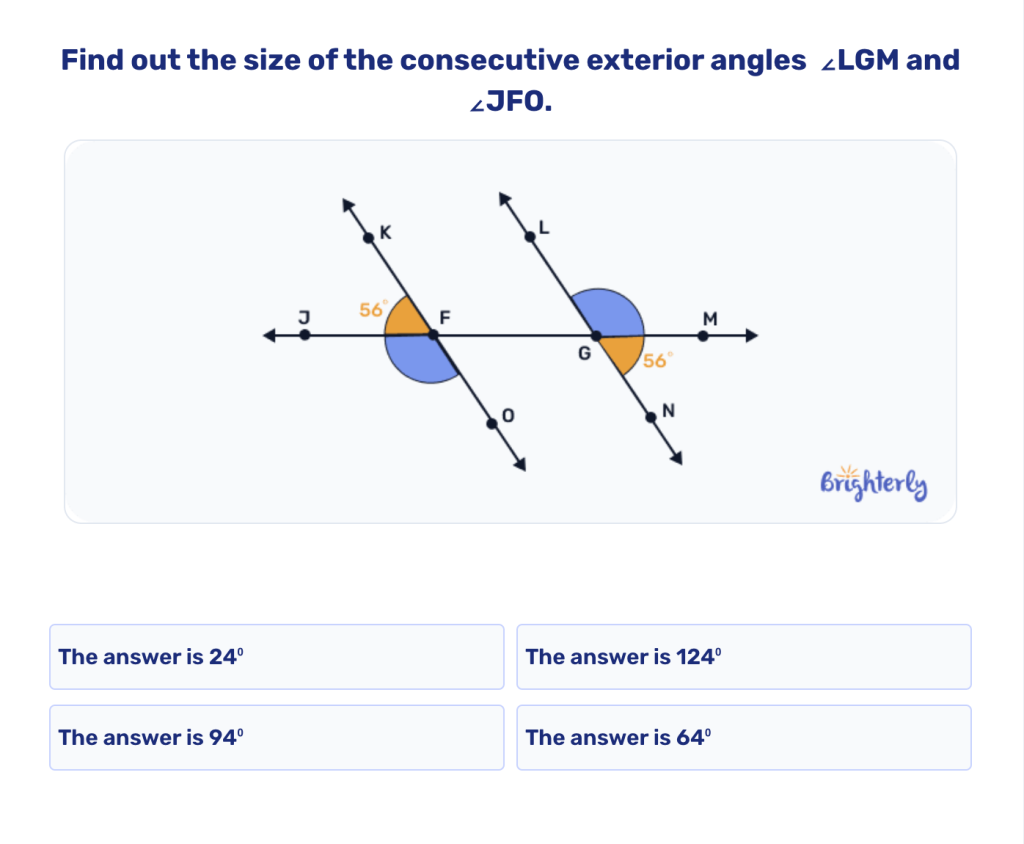 Lines and angles worksheets: Practice