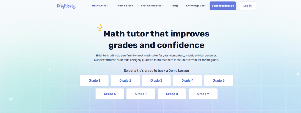 Preventing summer learning loss with Brighterly: Features